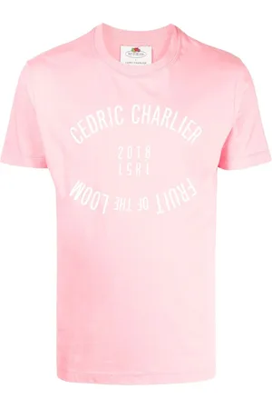 CÉDRIC CHARLIER T-shirt med logotryk