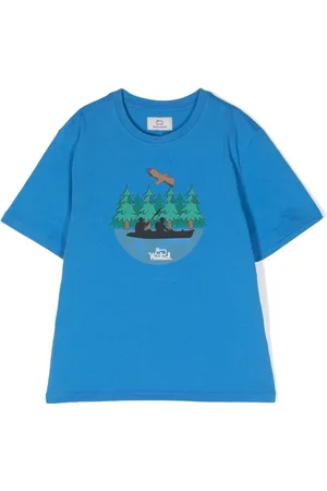 Woolrich Road Trip T-shirt med logotryk