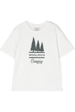 Woolrich Road Trip T-shirt med logotryk