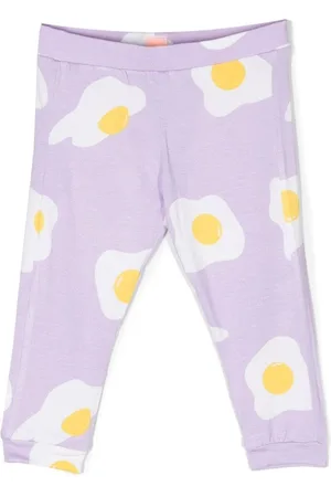 Wauw Capow by Bangbang Camille leggings med æg-motiv