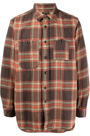 ENGINEERED GARMENTS Skotskternet skjorte i flannel