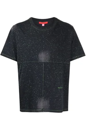 ECKHAUS LATTA T-shirt med logo og malingssprøjt