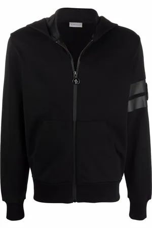 Moncler Hættetrøje med logomærke og lynlås