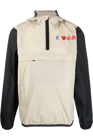 Comme des Garçons Pullover-jakke med hætte