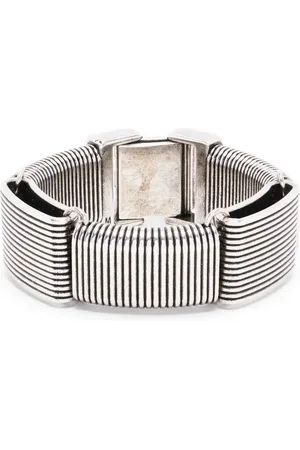 Saint Laurent Armbånd med indgraveret logo og sløjfe