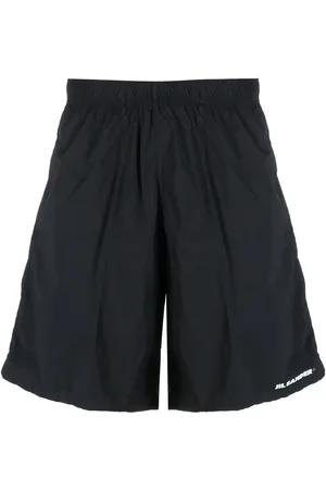 Jil Sander Badeshorts med broderet logo