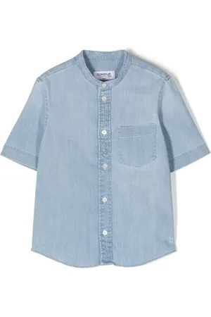 Dondup Denimskjorte med korte ærmer