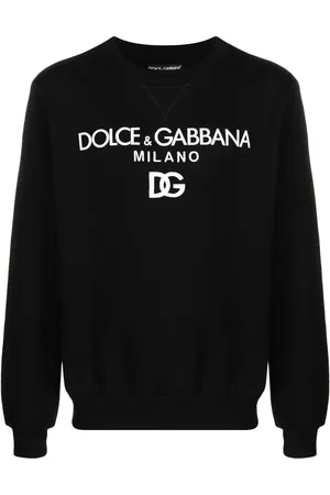Dolce & Gabbana Sweatshirt med broderet logo