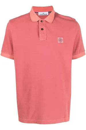 Stone Island Polo med logomærke