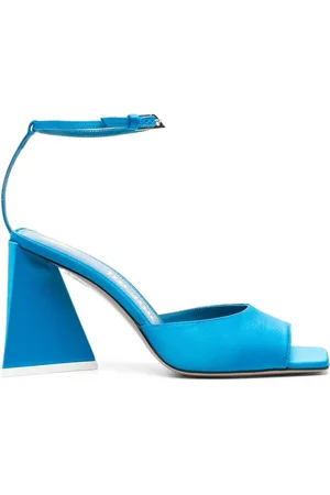 The Attico Piper 90mm sandaler i satin