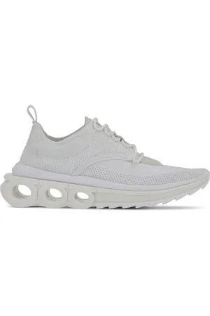 Salvatore Ferragamo Low-top sneakers med Gancini-plade