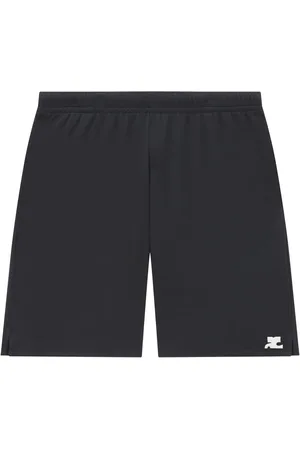 Courrèges Afslappede shorts med logo-broderi