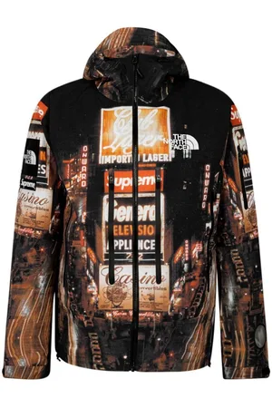 Supreme X TNF shell-jakke med sømdetalje