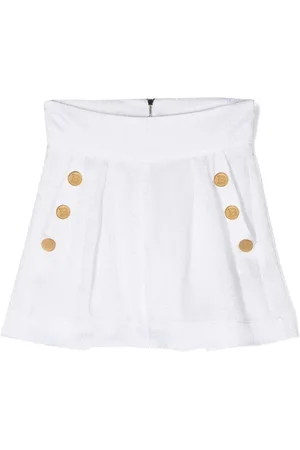 Balmain Shorts med dekorative knapper og heldækkende logotryk