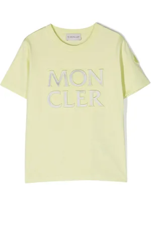 Moncler T-shirt med præget logo