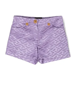 VERSACE La Greca skjorte i jacquard med logo