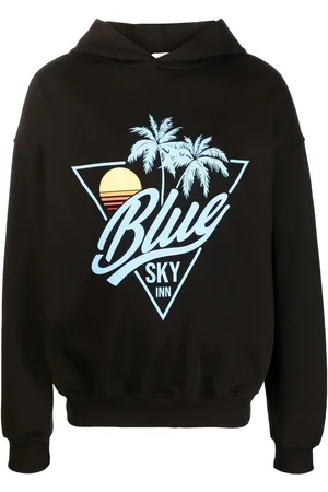 BLUE SKY INN Hættetrøje med logotryk