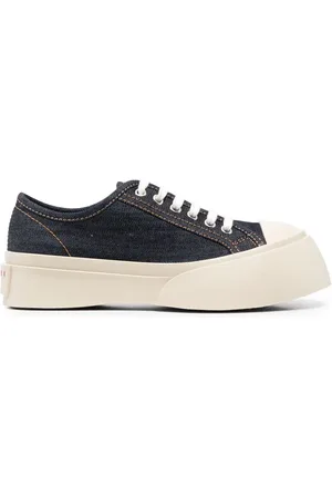 Marni Pablo sneakers i denim med snøre