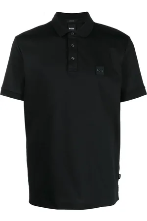 HUGO BOSS Ensfarvet polo