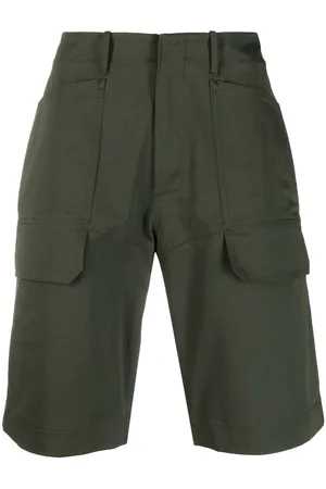FERRARI Bermuda-shorts med logoplade