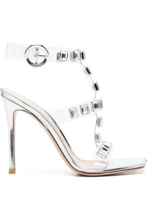 Gianvito Rossi 105mm sandaler med krystaludsmykning