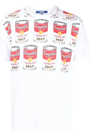 JUNYA WATANABE Campbell Soup T-shirt med grafisk tryk
