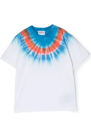 MARCELO BURLON T-shirt med batiktryk