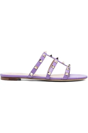 VALENTINO GARAVANI Flade Rockstud sandaler