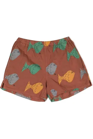 Bobo Choses Shorts i økologisk bomuld med heldækkende tryk