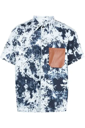 FERRARI Skjorte med batiktryk