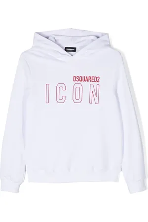 Dsquared2 Icon hættetrøje med logotryk