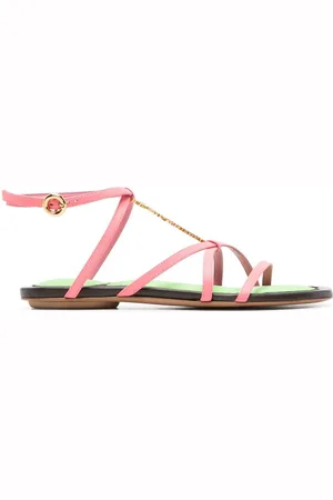 Jacquemus Flade sandaler med remme