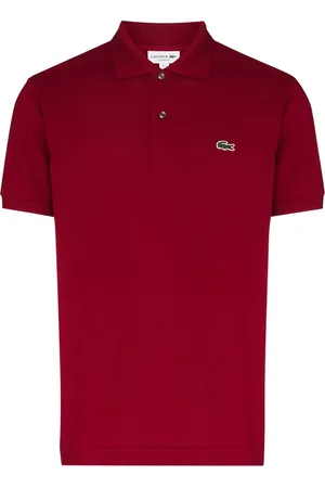 Lacoste Kortærmet polo med broderet logo