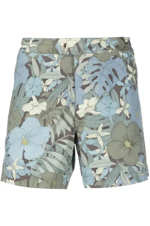 Tom Ford Badeshorts med bladtryk