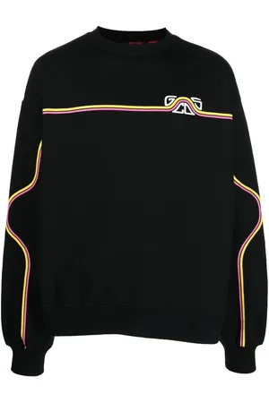 GCDS Sweatshirt med bølgelogo