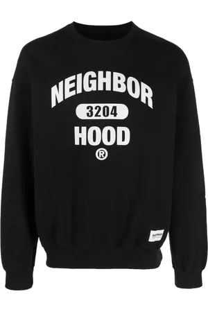 NEIGHBORHOOD College sweatshirt med logotryk