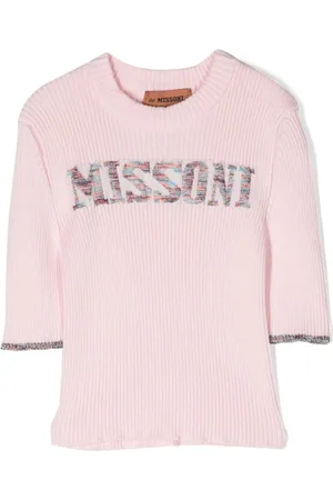 Missoni Strikket top med logotryk
