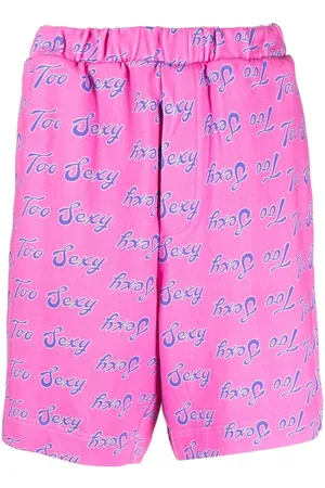 Natasha Zinko Shorts med heldækkende Too-Sexy-tryk
