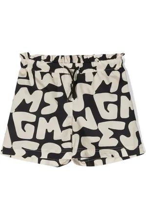 Msgm Shorts med heldækkende logotryk
