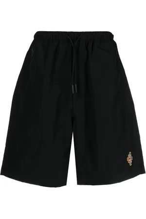 MARCELO BURLON Bermuda-shorts med broderet logo