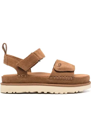 UGG Ruskindssandaler med burrelukning