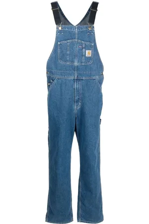 Carhartt Mænd Overalls - Logo-patch straight-leg dungarees