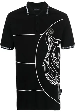 Philipp Plein Polo med tigertryk