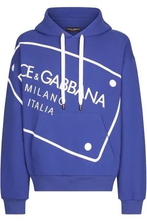 Dolce & Gabbana Hættetrøje med logotryk og snoretræk