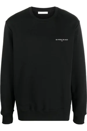 Ih Nom Uh Nit Sweatshirt med rund hals og masketryk