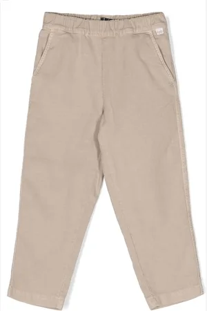 Il gufo Slip-on chinos med to lommer