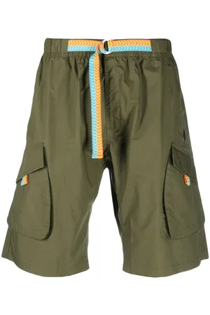 MARCELO BURLON Cargo-shorts med kontrastbælte