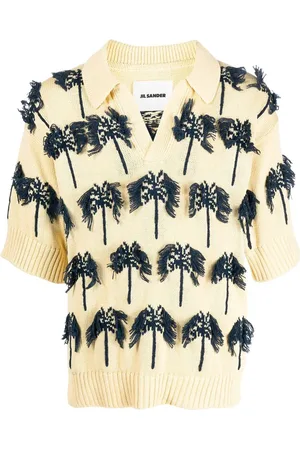 Jil Sander Polo med palmetryk
