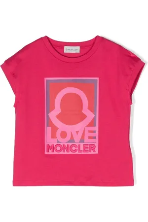 Moncler T-shirt med broderet logo