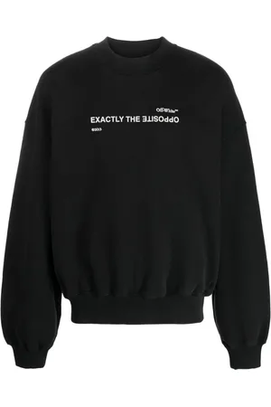 OFF-WHITE Sweatshirt med slogantryk